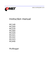 Comet M1440 User manual