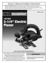 Drill Master Item 61691 Owner's manual