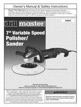 Drill Master Item 62861 Owner's manual