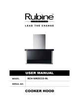 Rubine RCH-SIROCCO-BL User manual