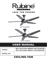 Rubine RCF-VETTA102-5B User manual