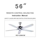 Rubine RCF-LE800-5B User manual