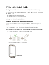 WeMo Wemo Wi-Fi Smart Light Switch User manual