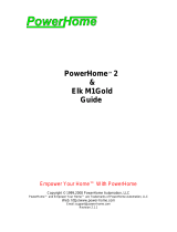 PowerHome Automation PowerHome2 Insteon-Compatible Home Automation Software Owner's manual