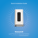 Honeywell Lyric C1 Indoor 720p Wi-Fi Security Camera Installation guide