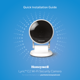 Honeywell Lyric C2 Indoor Wi-Fi Security Camera Installation guide