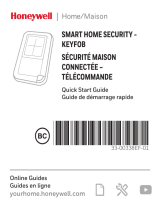 Honeywell Smart Home Security System Keyfob User guide