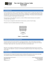 Global Cache Flex Link Relay and Sensor Cable User guide