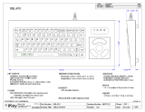 iKey DBL-810-FSR Technical Drawing