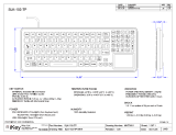 iKey SLK-102-TP Technical Drawing