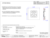 iKey HP-PM-FSR-NI Technical Drawing