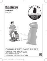Bestway Sand Filter Pool Pump Owner's manual