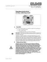 JUNG 1244NVSE Operating instructions