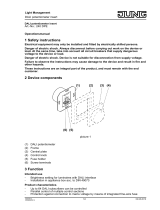JUNG 240DPE Operating instructions