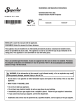 Superior Fireplaces VCM3026 Operating instructions