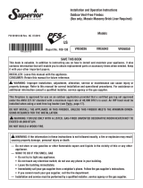 Superior Fireplaces VRE6000 Operating instructions