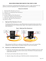 Newport818-BB Non-Amplified High Speed Fiber Photodetector
