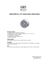 Newport 818-xx-L-FC Fiber Optic Detector Quick start guide