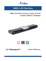Newport IMS-LM Motor Stage User manual