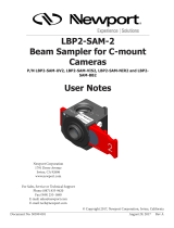 NewportLBP2-SAM2 Laser Beam Sampler