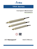 Newport TRA Actuator User manual