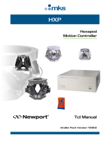 Newport HXP Motion Controllers Tcl User manual
