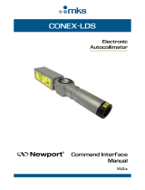 Newport CONEX-LDS Autocollimator User manual