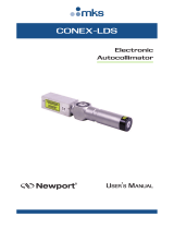 Newport CONEX-LDS Autocollimator User manual