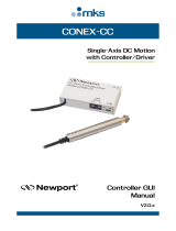 Newport CONEX-CC User manual