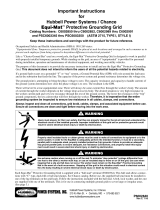 Hubbell P600-2840 Operating instructions