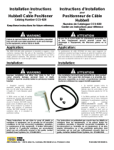 Hubbell P216-0262 Installation guide
