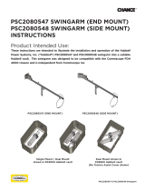 Hubbel Chance  PSC2080548 Operating instructions