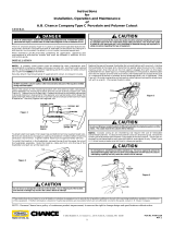 Hubbell Standard Cutout Operating instructions