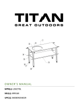Titan Ceramic Grill Table User manual
