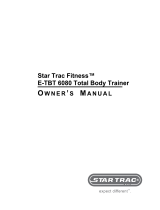 Star Trac E Series CT E-CTe Installation guide