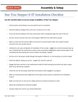 Star Trac E Series Stepper E-STi Owner's manual