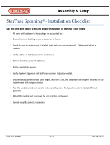 Star Trac Spinner NXT 7170 Owner's manual