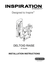 Star Trac Deltoid Raise S4306 Installation guide