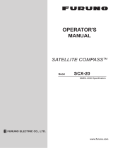 Furuno SCX20 User manual