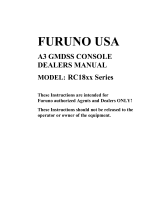 Furuno RC1825 User manual
