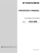 Furuno FAX-408 User manual