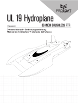 Pro Boat UL-19 30" Brushless Hydroplane RTR Owner's manual