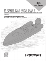 Pro Boat Lucas Oil 17" Power Boat Racer Self-Righting Deep-V RTR Owner's manual