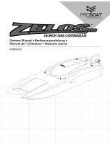 ProBoat Zelos G 48" Gas Powered Catamaran RTR User manual