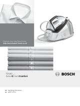 Bosch TDS6080GB Operating instructions