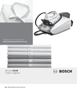 Bosch TDS3880GB STEAM GENERATOR SENSIXX User manual