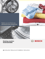 Bosch washing machine User manual