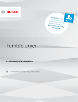 Bosch Tumble Dryer Operating instructions