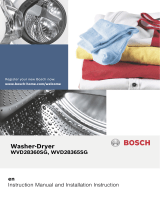 Bosch WVD28360SG/04 Operat./Install.Instruct./Program table