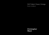 Christopher Ward C65 Trident Vintage Owner's Handbook Manual
